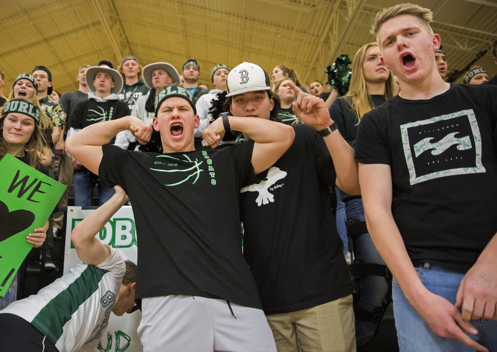 Burley vs. Vallivue state basketball